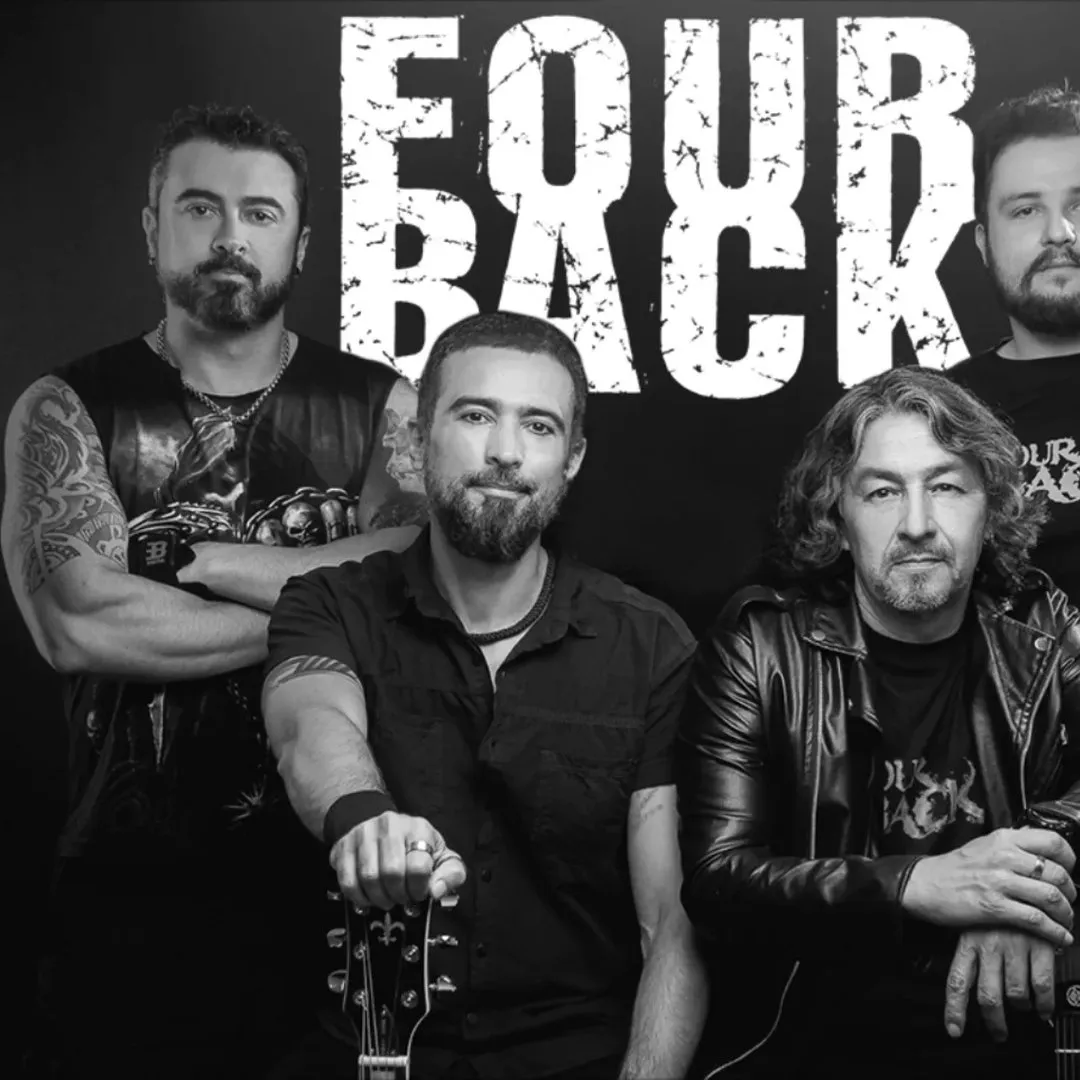 Four Back ao vivo em Curitiba no Crossroads, quinta-feira 12 de março de 2026 às 20h
