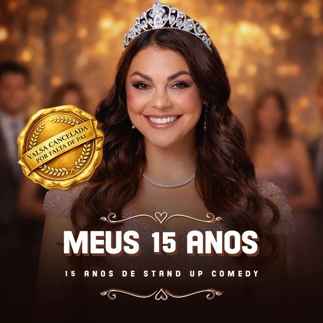 Bruna Louise Stand Up Meus 15 Anos em Belo Horizonte BeFly Minascentro 8 de maio de 2026 às 21h